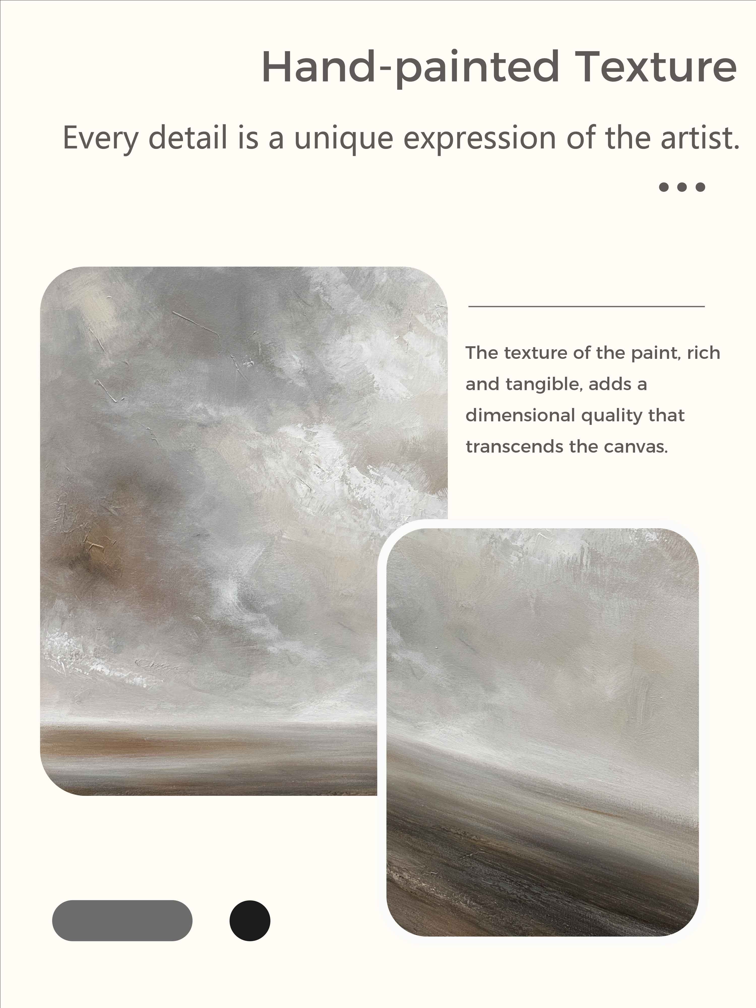 Retro Landscape Oil Painting Rustic Retro Decor Classic Coastal Wall Decor Rustic River Oil Painting