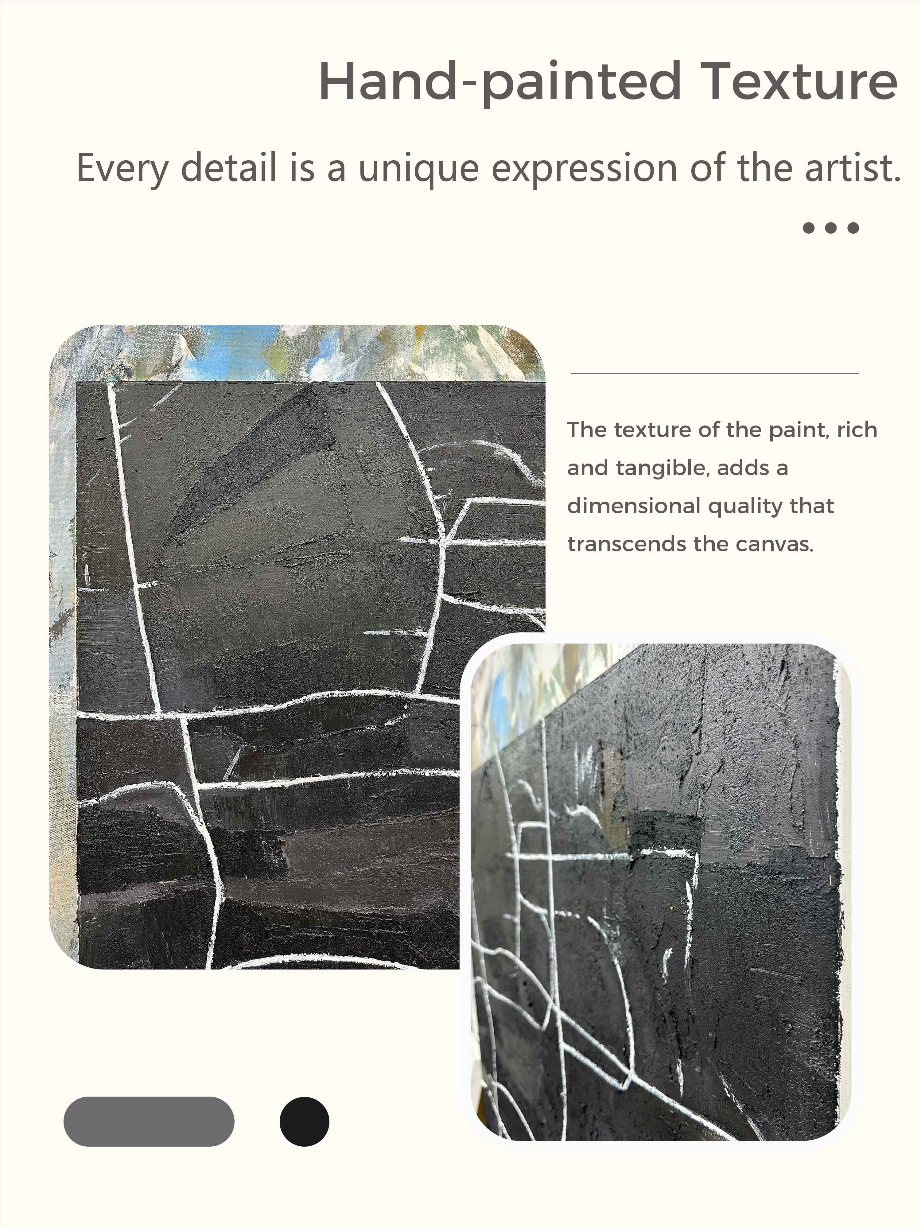 Black And White Minimalist Art Framed Line Minimalist Painting Black Minimalist Painting