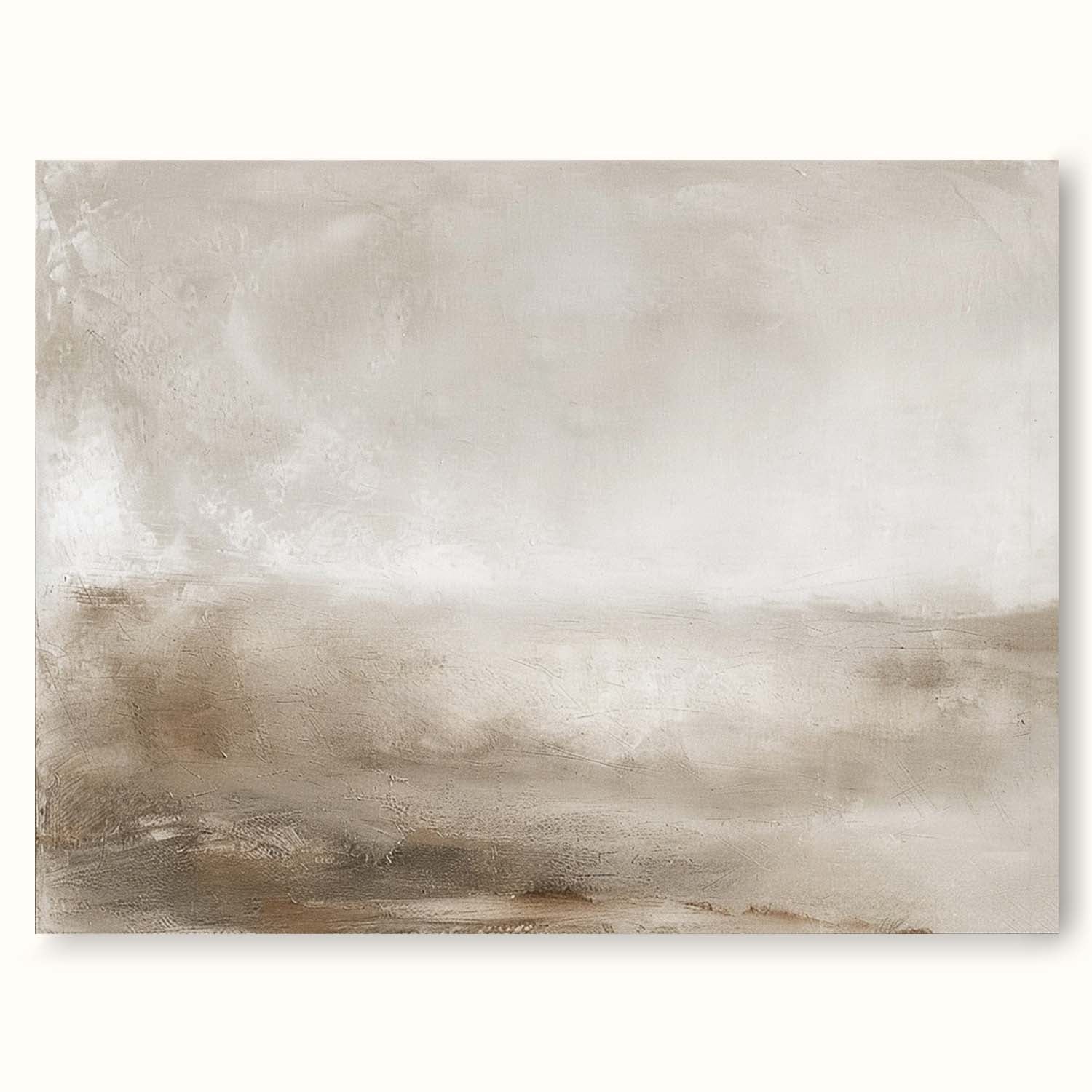 Vintage Landscape Painting Country Oil Painting Large Minimalist Country Abstract Painting