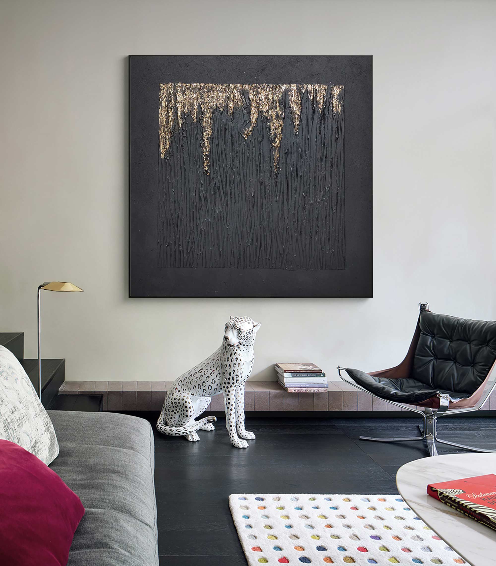 Black And Gold Minimalist Texture Abstract Art Abstract Minimal Painting Modern Minimalist Art