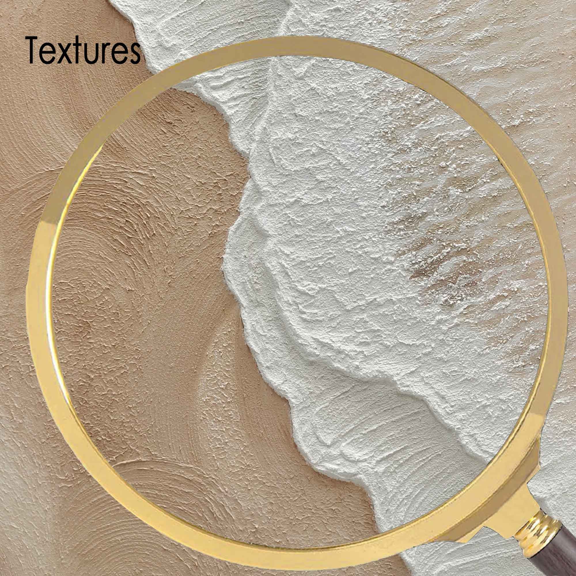 3d White And Beige Minimalist Textured Wall Art Beach Painting Ocean Wave Painting On Canvas