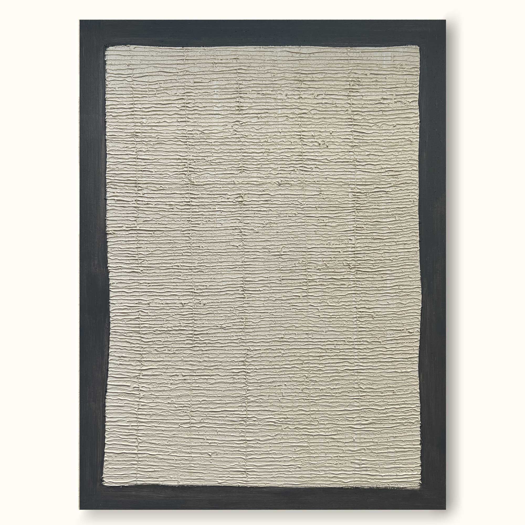 beige and gray texture minimalist painting modern abstract minimal art framed