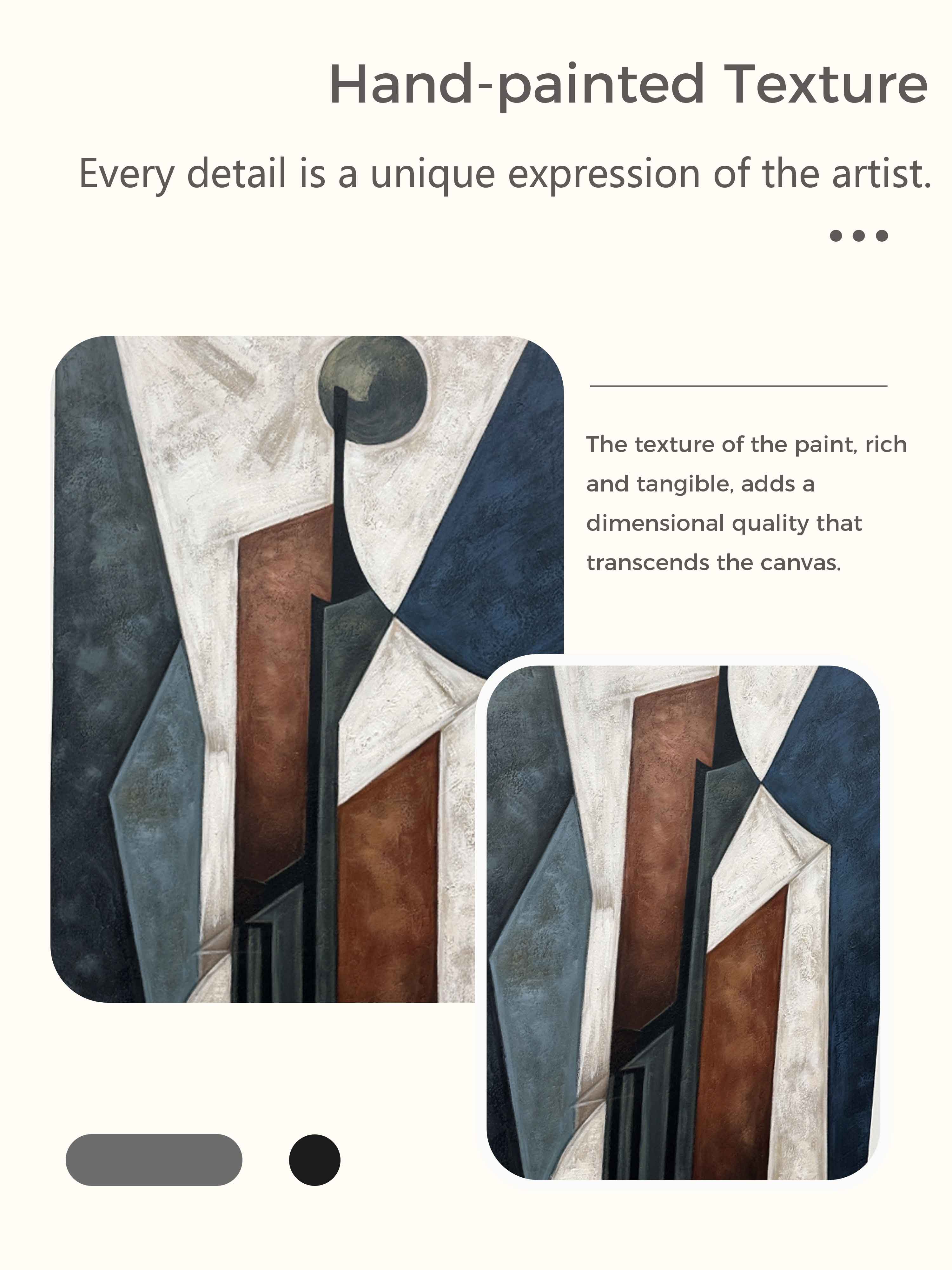 Original Geometric Canvas Painting Original Geometric Acrylic Painting On Canvas Original Handmade Geometric Home Decor