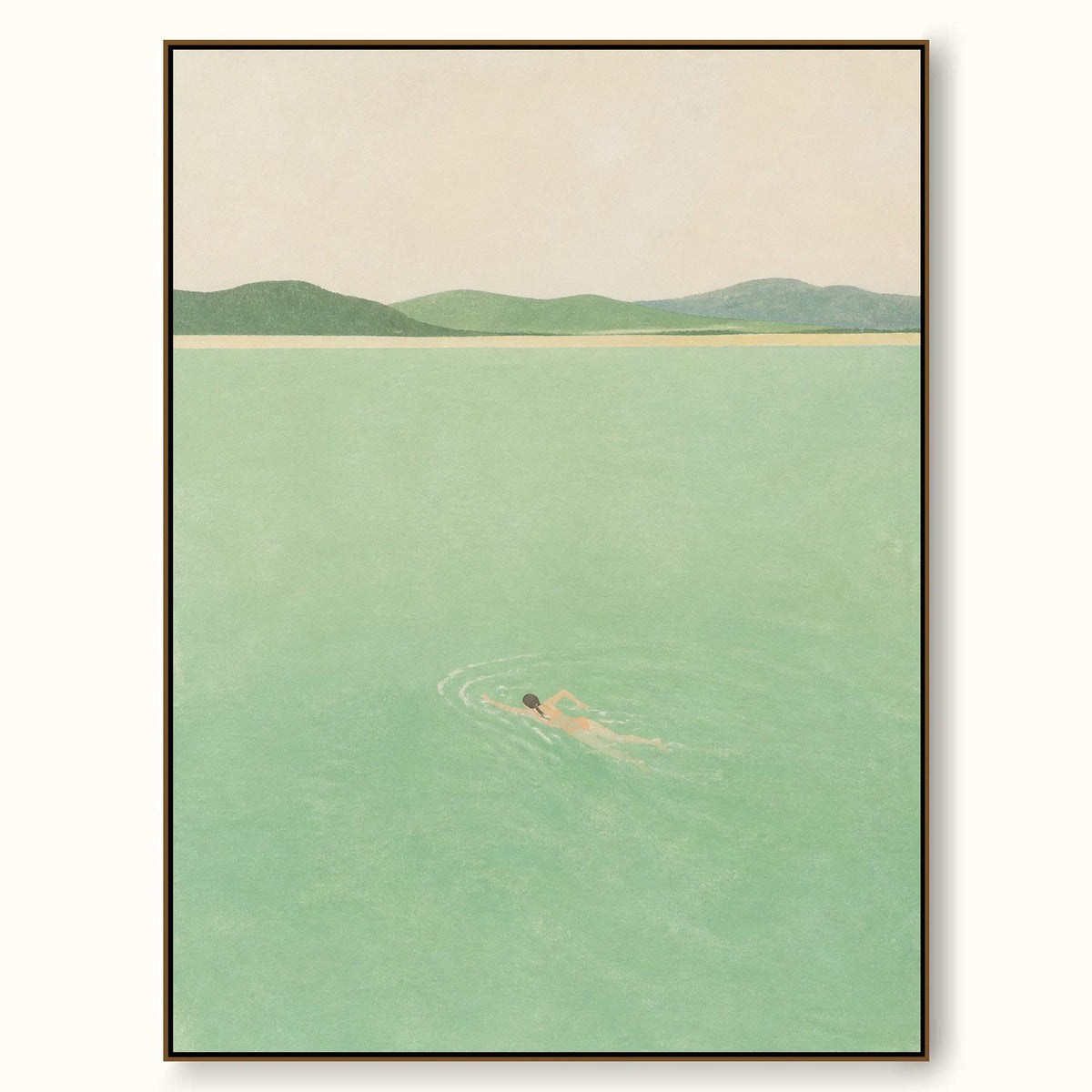 Minimalist Coastal Wall Art For Living Room And Bedroom Decor