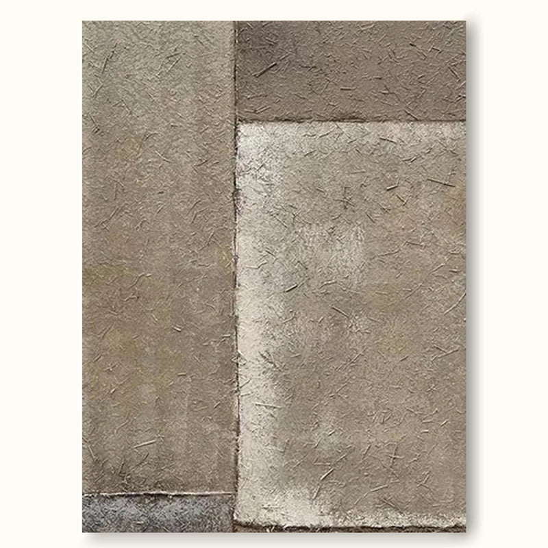 Brown 3d Textured Wall Art Beige Brown Painting Earth Tone Art Canvas Painting On Canvas