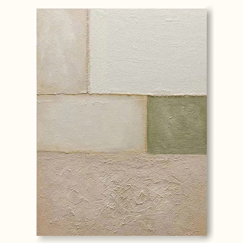 Textured Minimalist Canvas Art Neutral Beige Painting Beige And White Wall Art