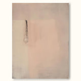 Large Beige And Pink 3d Abstract Painting Minimalist Beige Painting Beige Abstract Wall Art