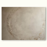 Original Beige Abstract Painting Minimalist Beige Wall Art Beige Wabi Sabi Minimalist Wall Art
