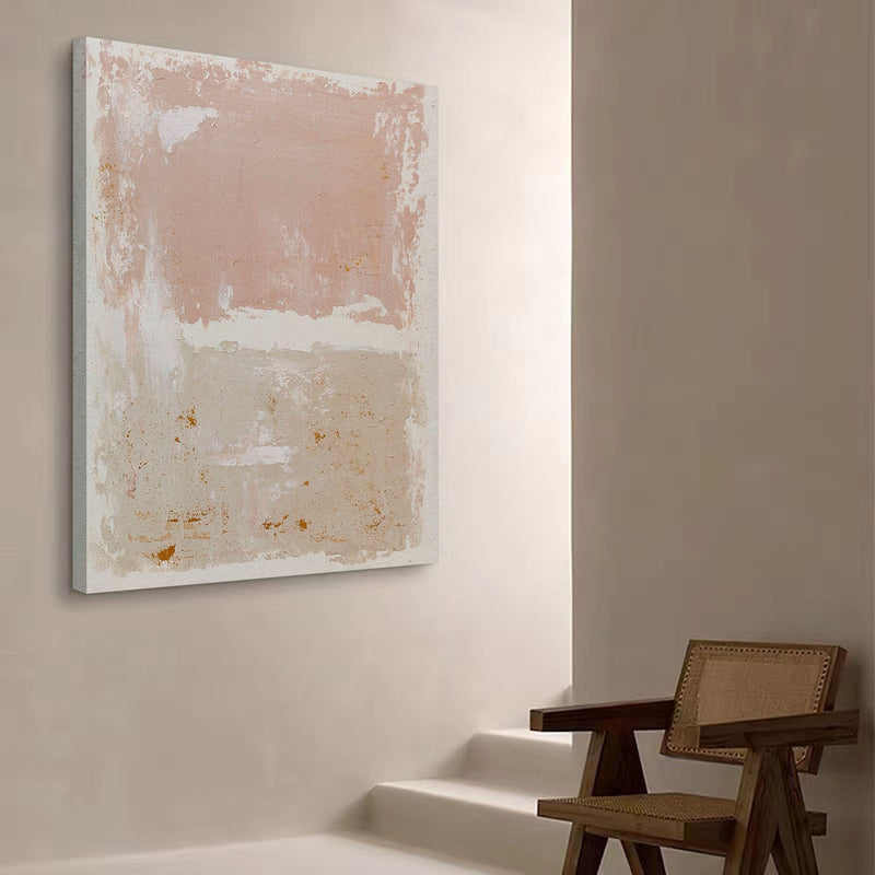Framed Contemporary Minimalist Art Acrylic Minimalist Wall Painting For Living Room