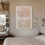Framed Contemporary Minimalist Art Acrylic Minimalist Wall Painting For Living Room