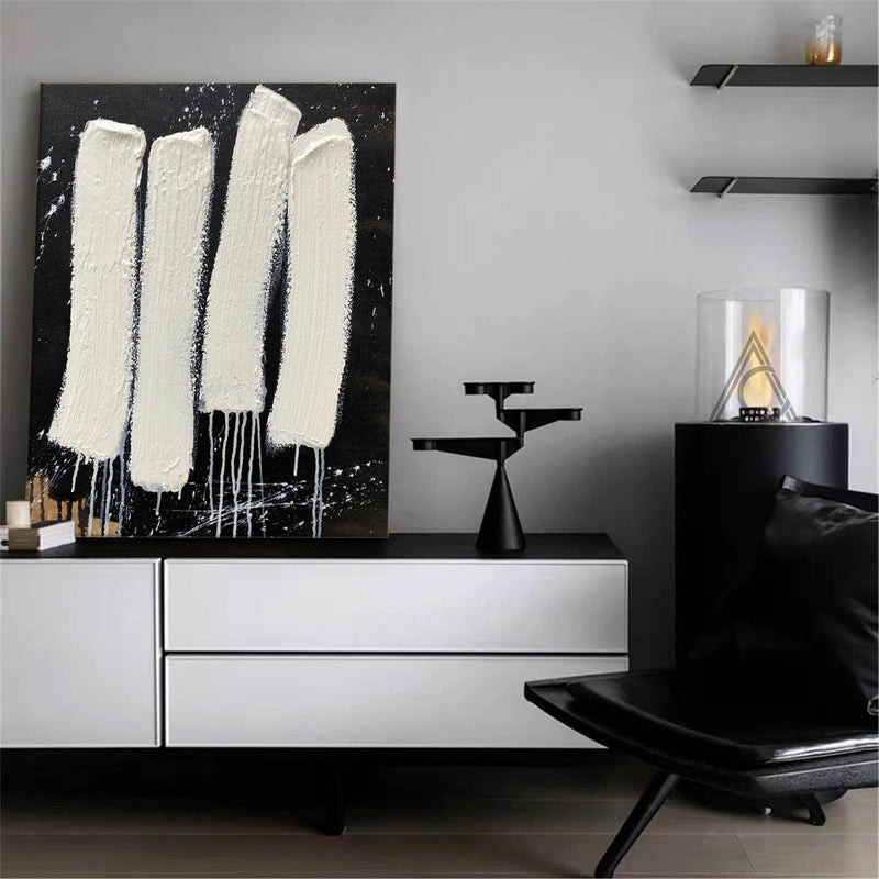 Black And White Textured Wall Art Black White Abstract Art Black And White Wall Art