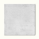 Minimalist White Painting Minimalist Textured Wall Art Contemporary Minimalist Art