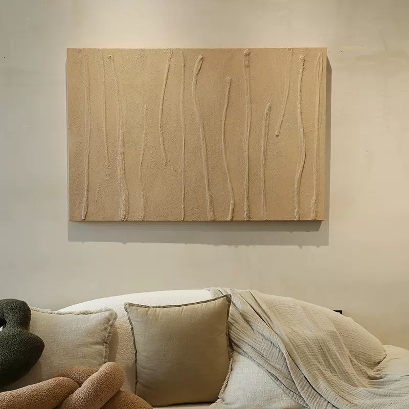 beige minimalist art large line minimalist art minimal art painting acrylic painting minimalist abstract 