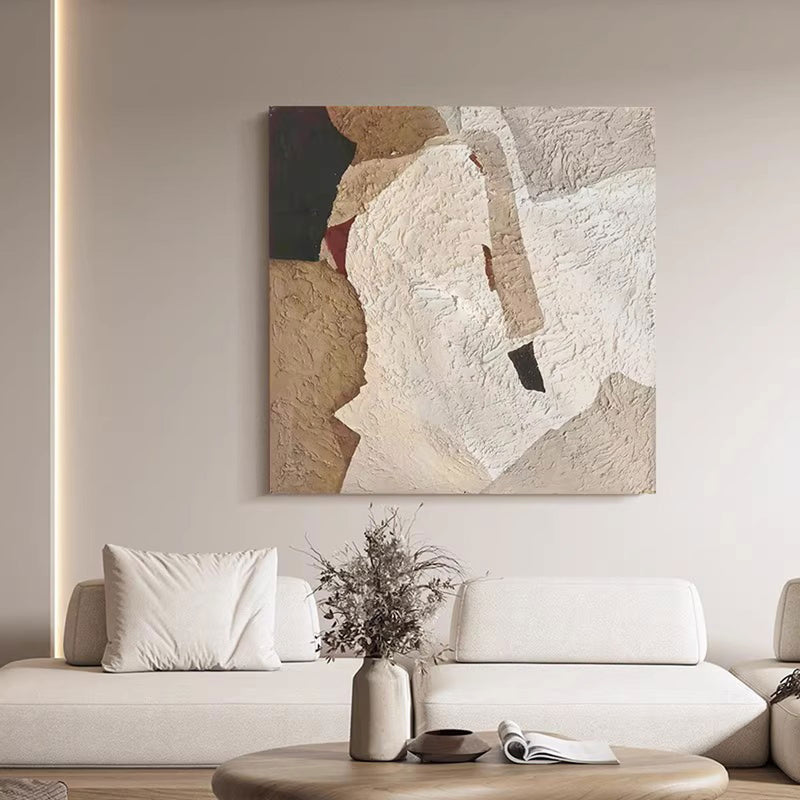 Texture Minimalist Abstract Painting Minimalist Simple Abstract Art For Living Room