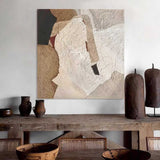 Texture Minimalist Abstract Painting Minimalist Simple Abstract Art For Living Room