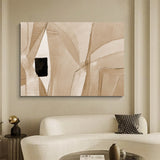 minimal boho painting minimalist geometric acrylic painting minimalist artwork framed