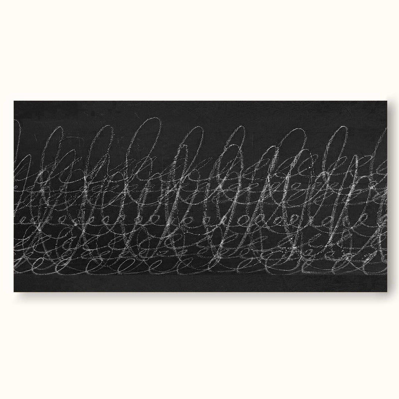 Extra large black and white modern minimal line art oversized contemporary minimalist art simplistic art