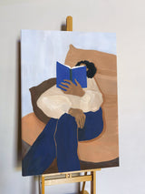 minimalist woman painting woman contemporary minimalist art