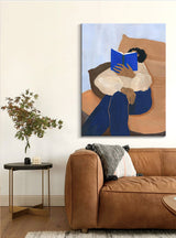 minimalist woman painting woman contemporary minimalist art