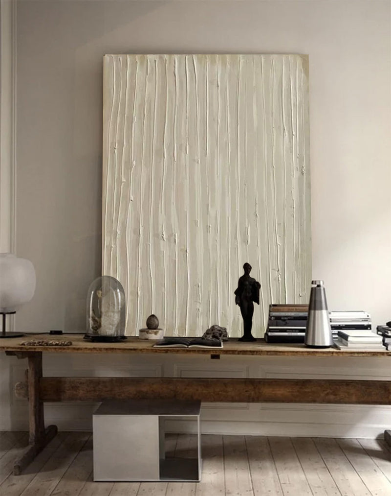 abstract minimalist line art framed oversized contemporary minimalist painting for livingroom