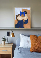 minimalist woman painting woman contemporary minimalist art