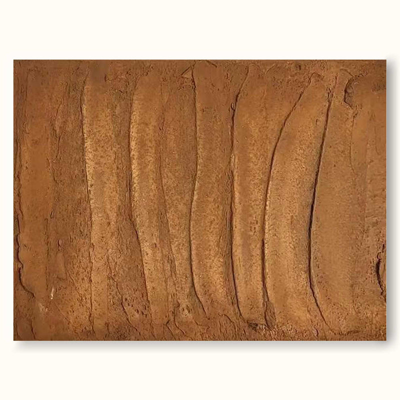 texture minimalist painting acrylic brown modern minimalist artwork minimal acrylic painting 