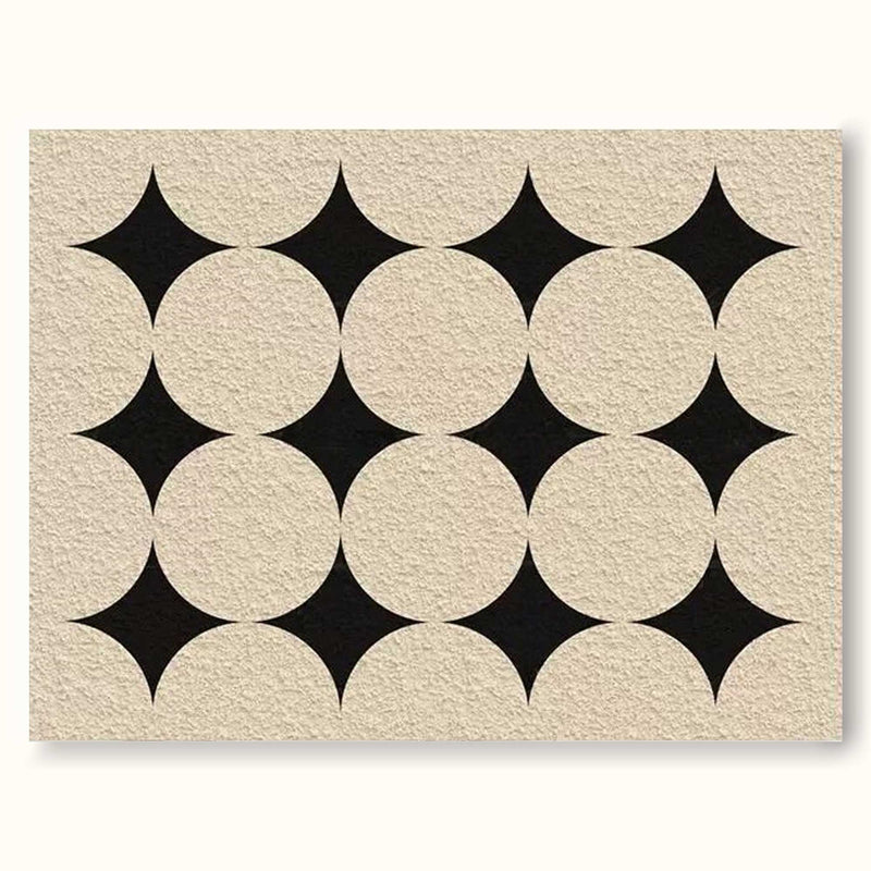 beige and black minimalist canvas painting textured minimalist art for minimalist living room