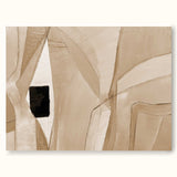 minimal boho painting minimalist geometric acrylic painting minimalist artwork framed