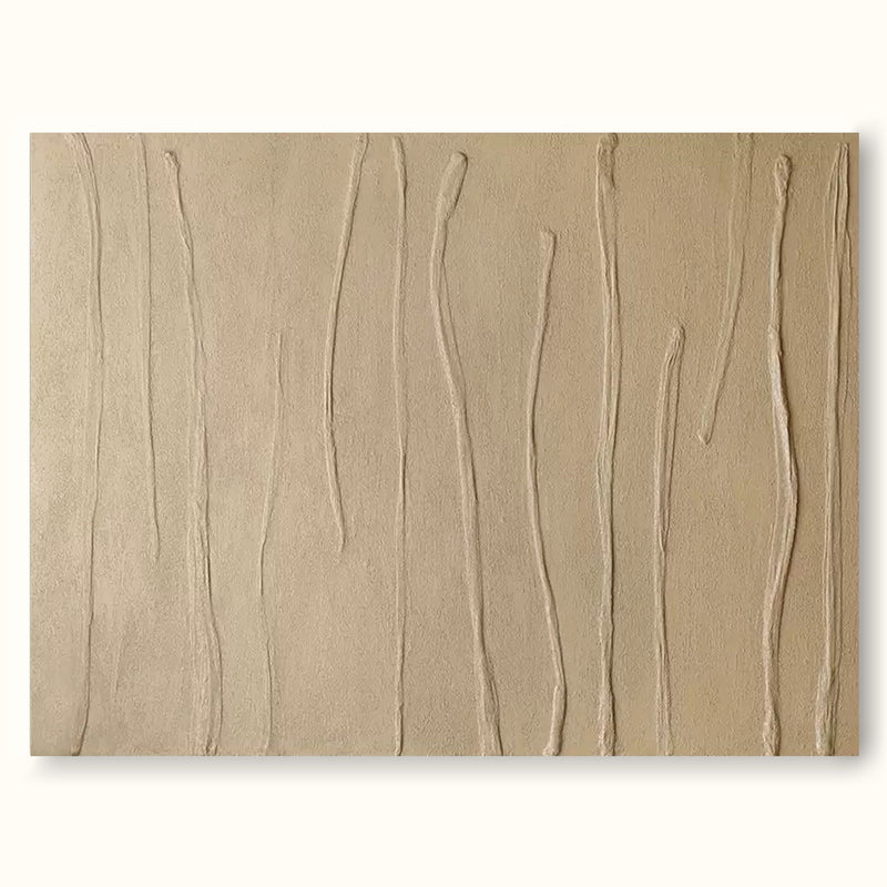 beige minimalist art large line minimalist art minimal art painting acrylic painting minimalist abstract 