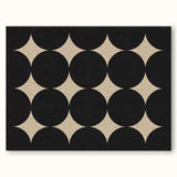 black texture minimalist framed painting contemporary minimalist painting japanese minimalist painting