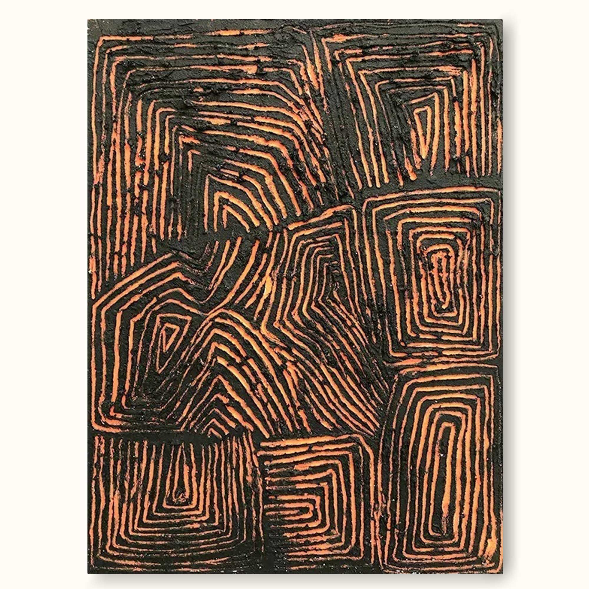  framed large texture minimal painting canvas minimalist line art contemporary minimalist painting