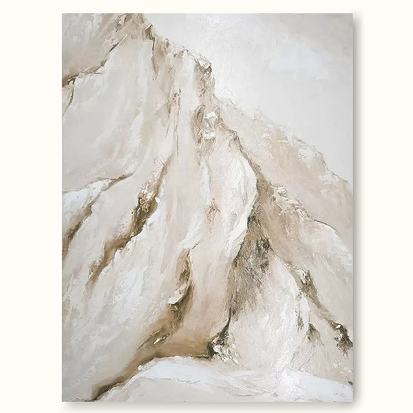minimalist mountain painting acrylic modern minimalist abstract landscape painting for living room