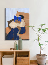 minimalist woman painting woman contemporary minimalist art
