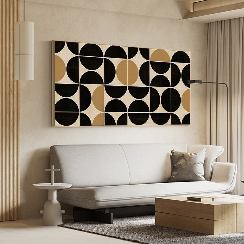 oversized geometric minimalist abstract art large minimalist wall art minimal painting on canvas