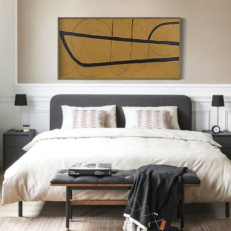 Extra large minimal line art large minimalist wall art minimalist artwork simplistic art