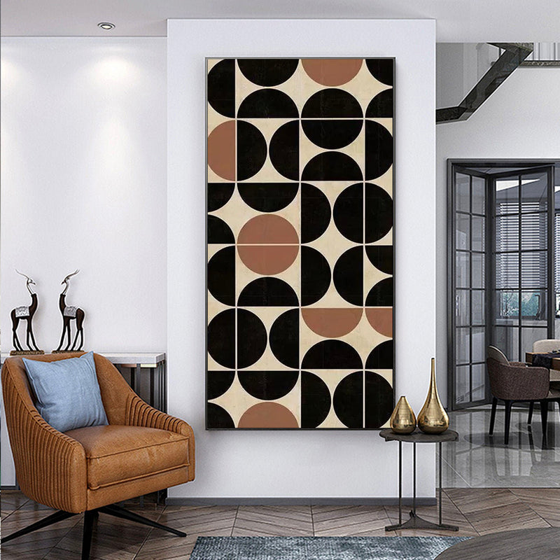 oversized minimalist acrylic painting large minimalist painting framed minimal art painting