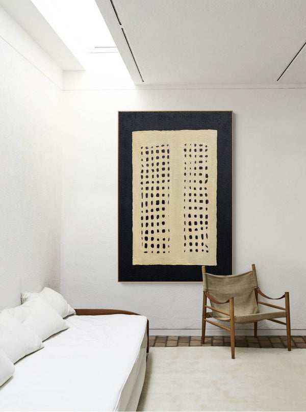 japanese minimalist abstract art minimal art painting for wall decor