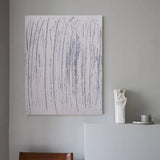 white minimalist line art framed painting minimalist art modern minimalist painting acrylic