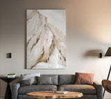 minimalist mountain painting acrylic modern minimalist abstract landscape painting for living room