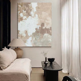 Minimalist Textured Art Abstract Minimal Art Painting For Living Room Decor