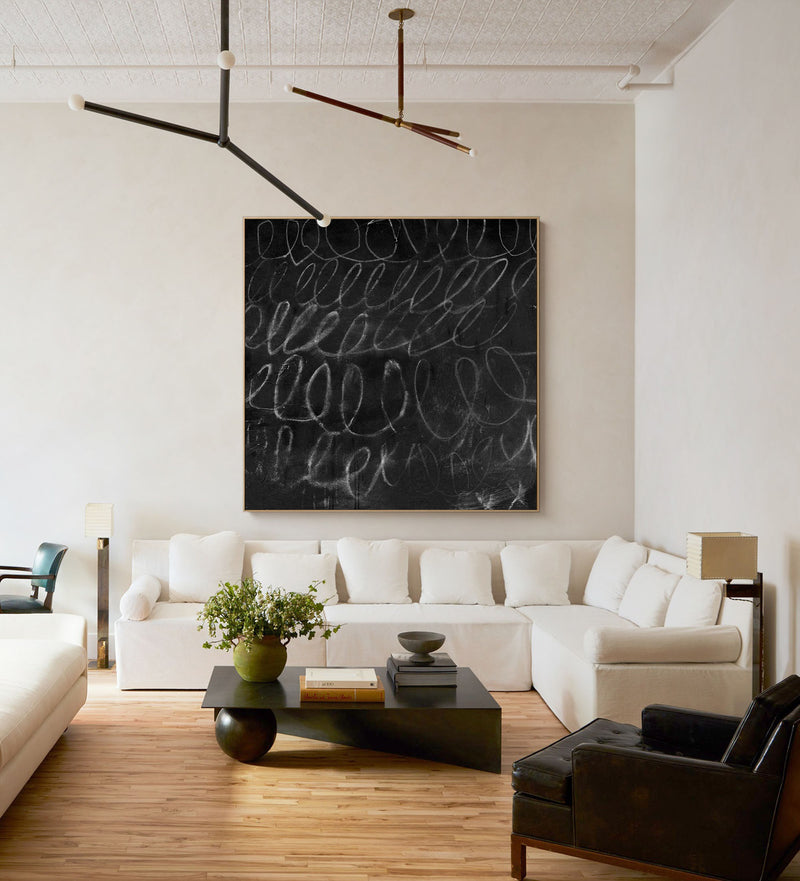 black and white minimalist art large minimalist line art contemporary minimalist painting