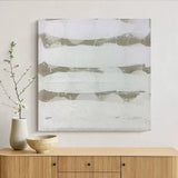 large minimalist white painting modern minimalist wall art neutral minimalist art framed