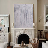 white minimalist line art framed painting minimalist art modern minimalist painting acrylic