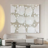 beige and white minimalism art painting framed modern minimalist abstract art for living room