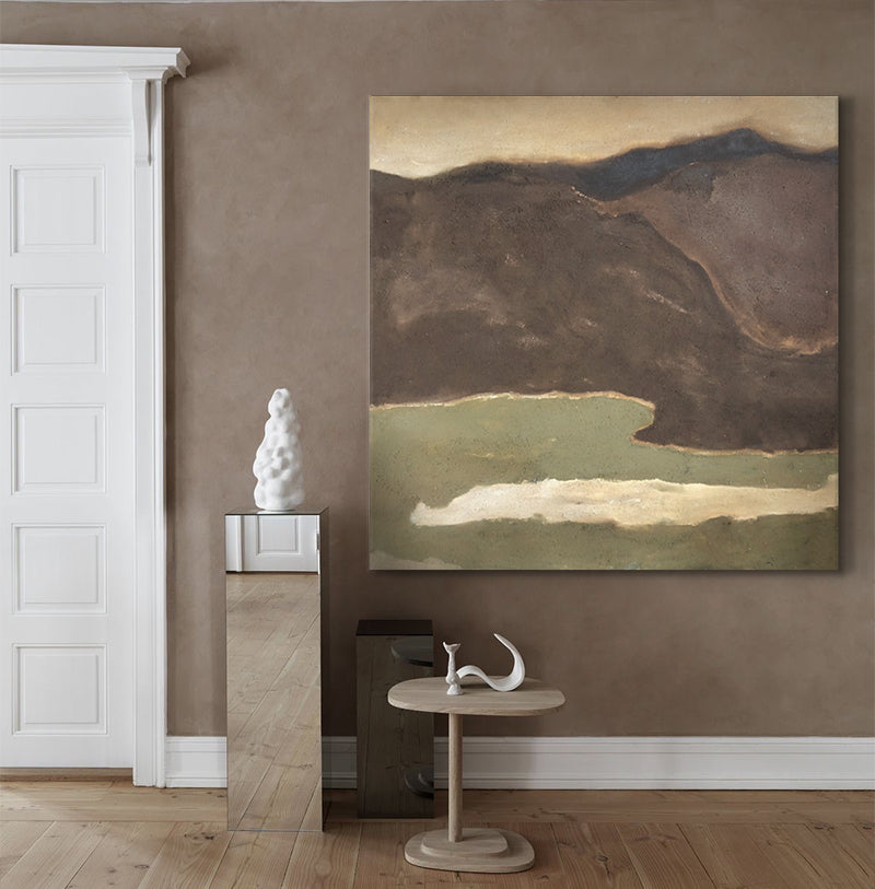 minimalist landscape painting minimal landscape art minimalist dining room wall art