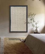 beige and gray texture minimalist painting modern abstract minimal art framed 