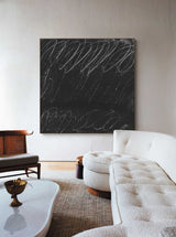 minimalist painting black and white minimalist simple abstract art minimalist wall art large