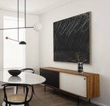 minimalist painting black and white minimalist simple abstract art minimalist wall art large