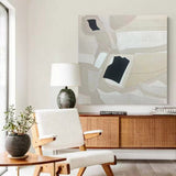 geometric minimalist abstract art texture minimal acrylic painting minimalist bedroom art