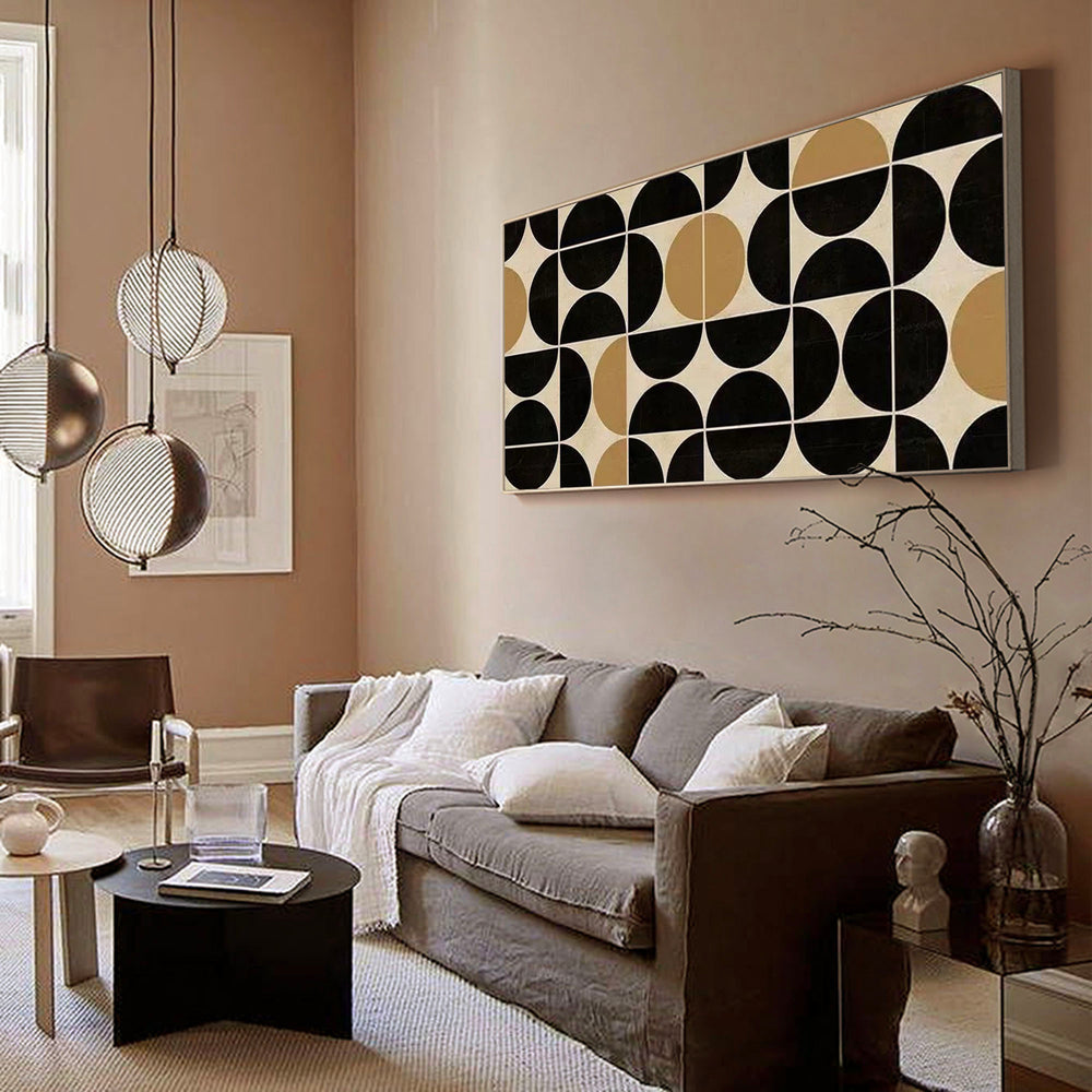Oversized Geometric Minimalist Abstract Art Large Minimalist Wall Art ...
